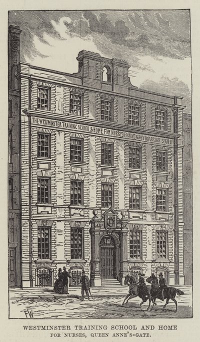 Escola de Treinamento de Westminster e Lar para Enfermeiros, Queen Anne&39;s-Gate de Frank Watkins