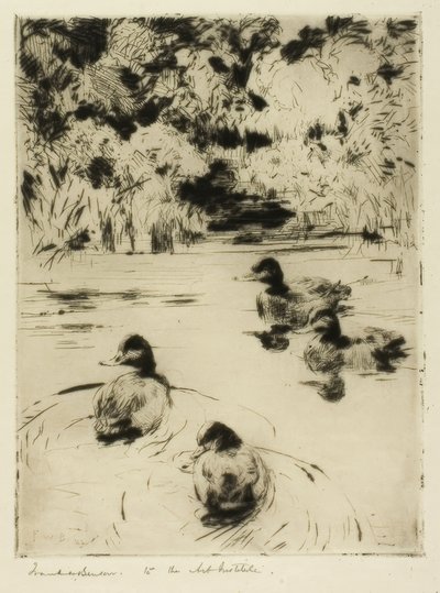 paisagem de Frank Weston Benson