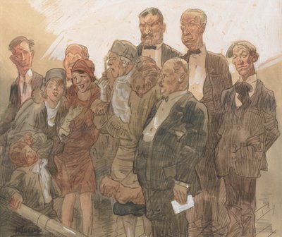 História de um quadro n.º 2: O público de Frank Wilcox