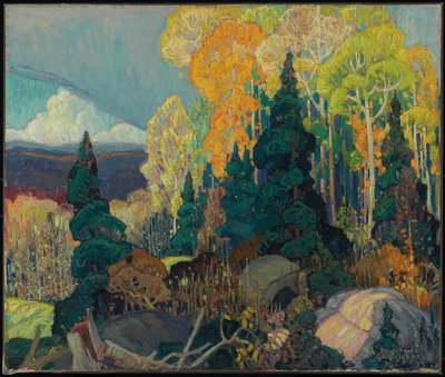 Autumn Hillside de Franklin Carmichael