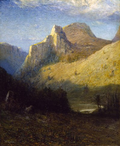 Castle Creek Canyon, Dakota do Sul de Franklin De Haven