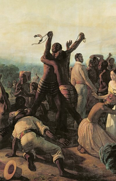 Proclamação da Abolição da Escravidão nas Colônias Francesas, 23 de abril de 1848, 1849 de François Auguste Biard