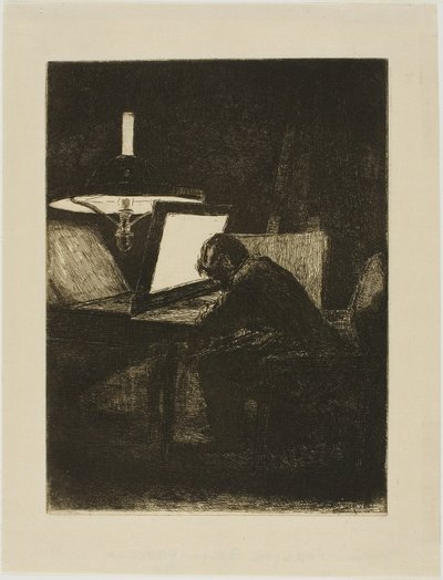 Gravura de François Bonvin de François Bonvin