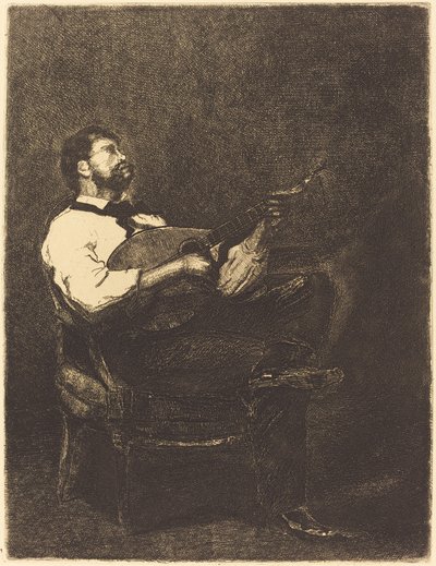 Guitarrista de François Bonvin