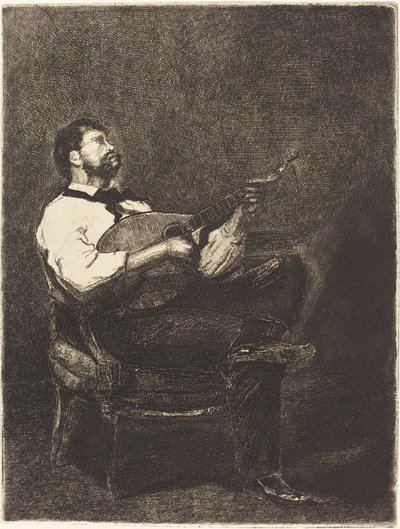 Guitarrista de François Bonvin