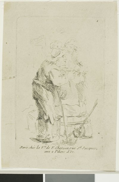 Um camponês mal vestido de François Boucher