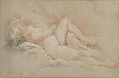 Nu feminino reclinado de François Boucher