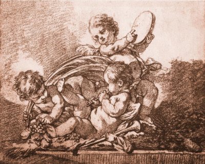 Alegoria do outono de François Boucher