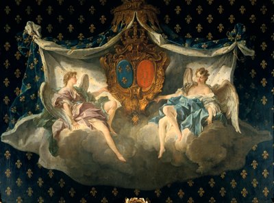Alegoria da França e Navarra, 1740 de François Boucher