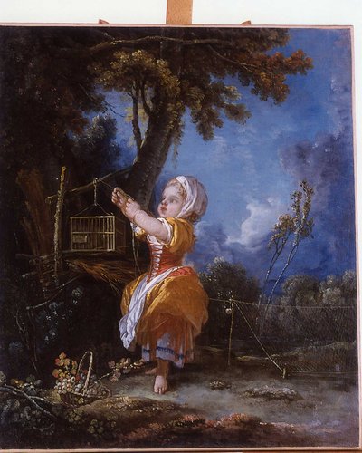 Boucher - O passarinho, GOB-36-001 de François Boucher
