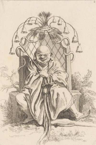 Médico chinês, 1738-45. de François Boucher