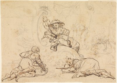 Desenhos para Ornamento Chinoiserie de François Boucher