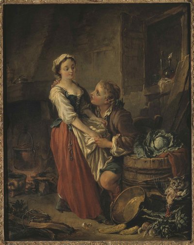 La Belle cuisinière , 1735. de François Boucher