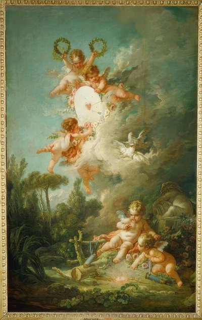 O alvo do amor de François Boucher