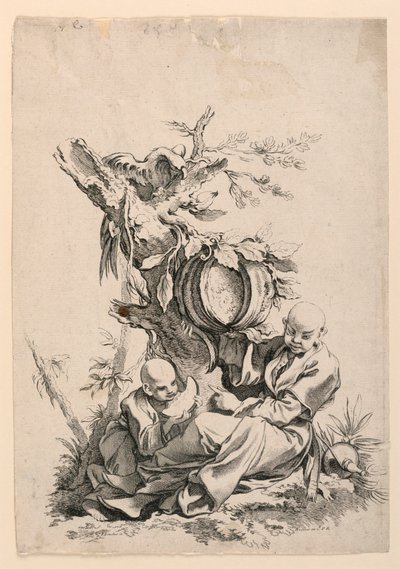 Le Gout (Taste) da série Les Cinq Senses (Os Cinco Sentidos) de François Boucher