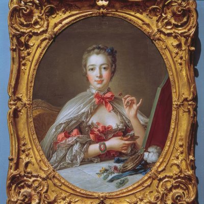 Madame de Pompadour bei der Toilette. de François Boucher