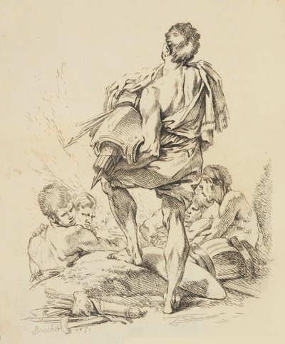 Novo livro de várias figuras, 1751. de François Boucher