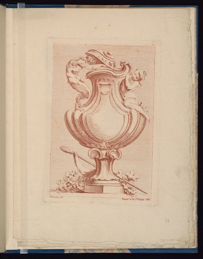 Placa 10, Livre de vasos de François Boucher