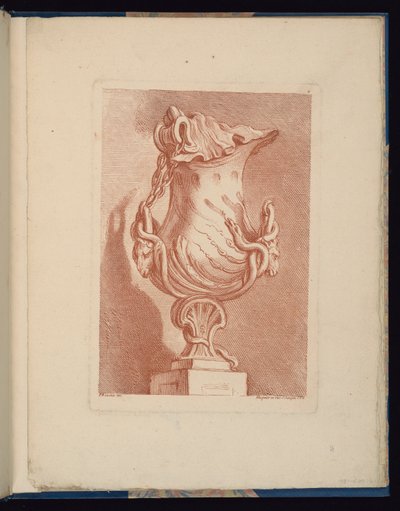 Placa 4, Livre de vasos de François Boucher
