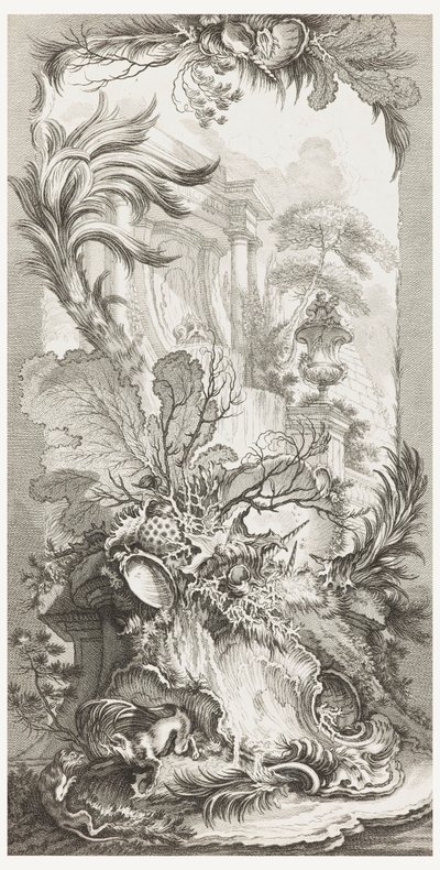 Rocaille (design rococó), em Novas peças para telas (Novos conceitos para telas) de François Boucher