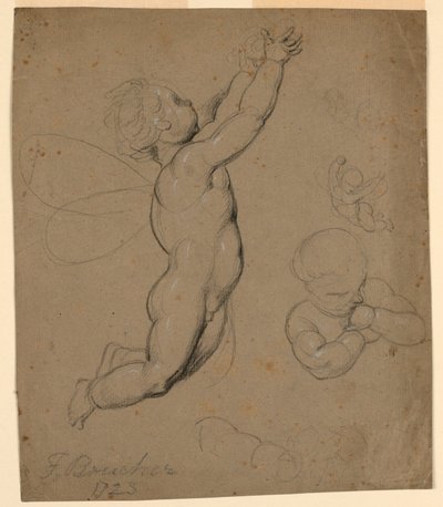 Estudos de putti de François Boucher