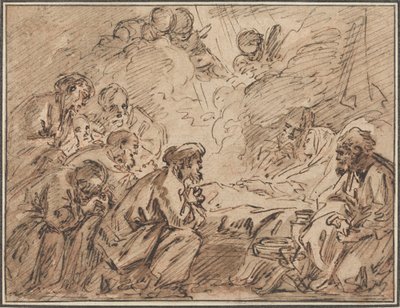 A Morte da Virgem de François Boucher