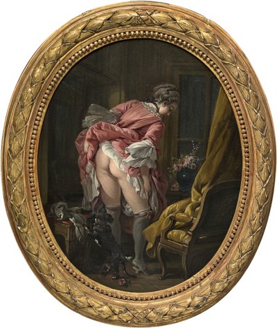 O Olho indiscreto, 1742 de François Boucher