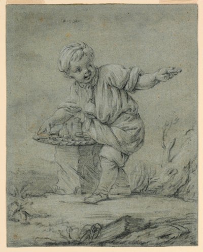 O vendedor jovem de François Boucher