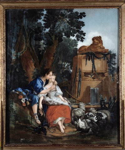 O leão da flauta de François Boucher