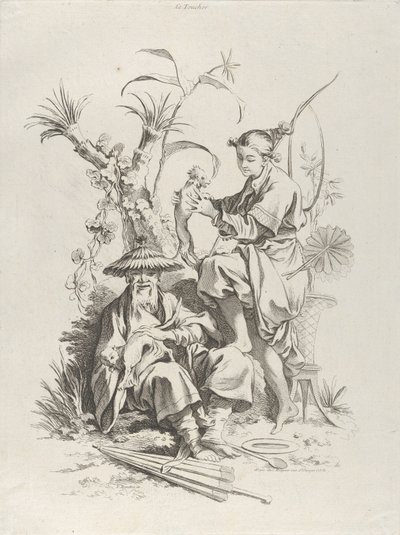 Toque, 1720-70. de François Boucher