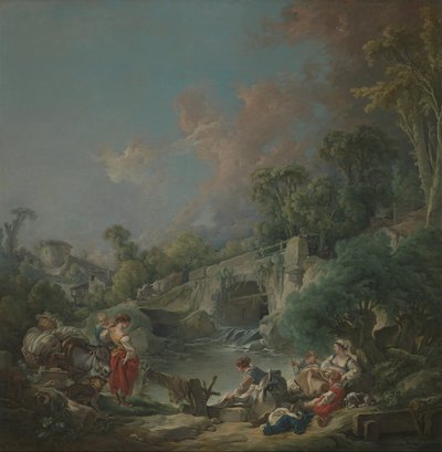 Lavadeiras, 1768 de François Boucher