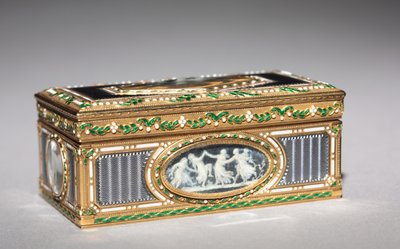 Caixa de rapé, 1774-80 de François Chazeray