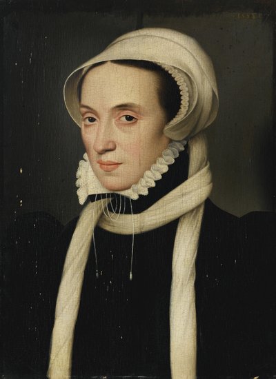 Cristina da Dinamarca, Duquesa de Milão, 1558 de François Clouet