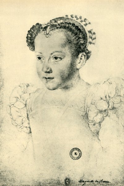 Marguerite de Valois, 1557, 1943. de François Clouet