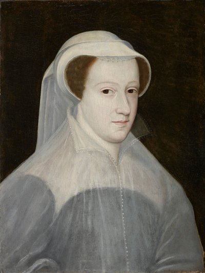 Retrato de Maria, Rainha da Escócia 1542-1587, c. 1560. de François Clouet