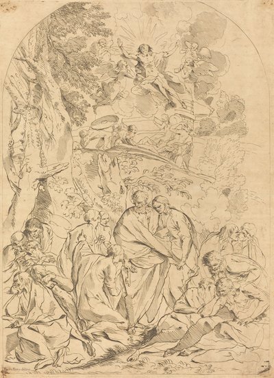 A ressurreição de François Collignon after Pietro Testa