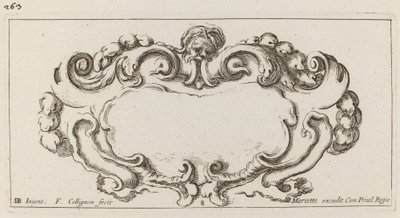 Cartela de François Collignon after Stefano Della Bella