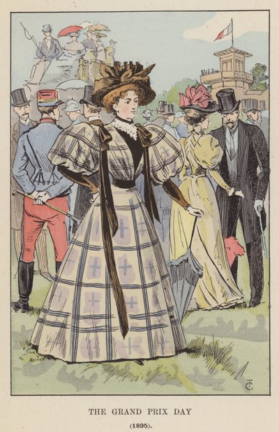 O Grande Dia de Prix, 1895 de François Courboin