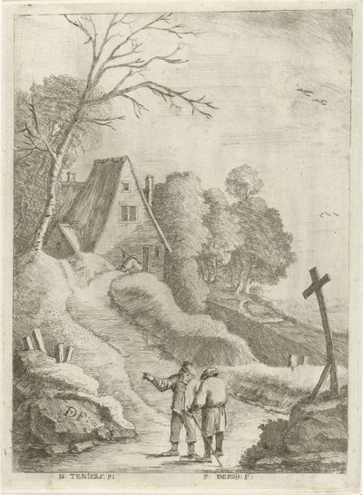 Paisagem montanhosa de François Deroy