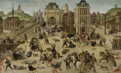 Massacre do dia de São Bartolomeu de Francois Dubois