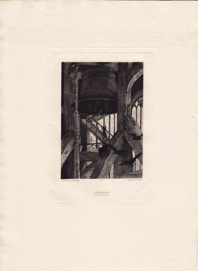 François Flameng - Victor Hugo - Canções do crepúsculo - O Sino de Francois Flameng