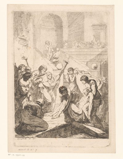 Enterrando os mortos Sete Trabalhos de Misericórdia (título da série) Les sept oeuvres de miséricorde (título da série) de François Hutin
