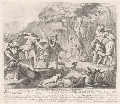 A Seconda Macchina para a Chinea de 1743: A Caçada Real de François Hutin