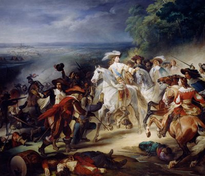 Batalha de Rocroy, 19 de maio de 1643, 1834 de François Joseph Heim