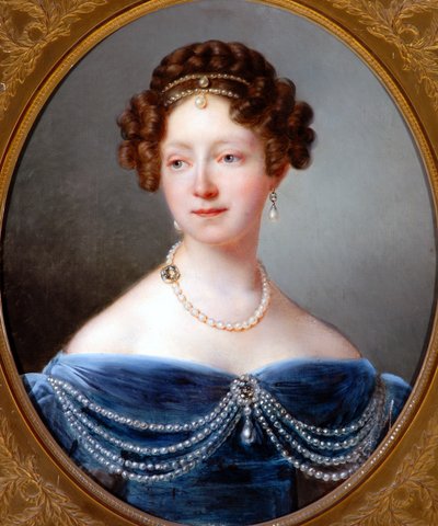 Retrato da princesa de laranja de François Joseph Kinsoen