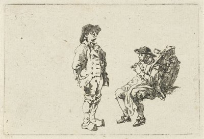 Agricultor e fumador de cachimbos de François Joseph Pfeiffer (II)