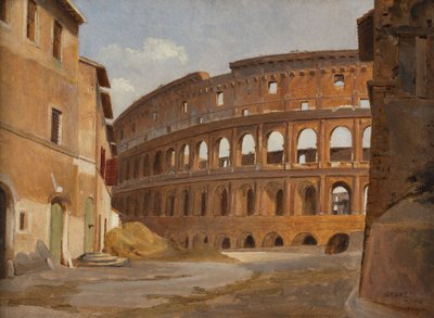 Francês: Vue du Colisée de Francois Marius Granet