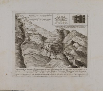 Mapa geral da região do Sabine de François Morel