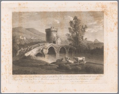 Vista da Ponte Lucano Vistas de Roma (título da série) de François Morel