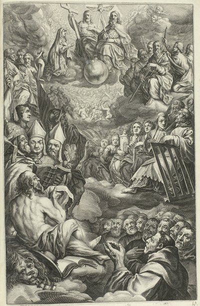 Santíssima Trindade Vida de Cristo (título da série) de François Stuerhelt (possibly)